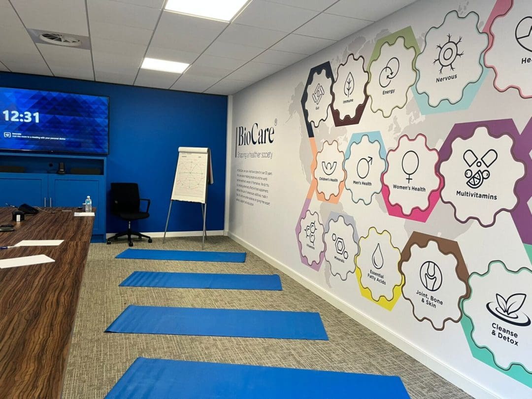 BioCare Corporate Well-Being Day offering Yoga Mindfullness Sessions in Birmingham 2