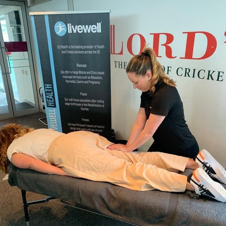 LiveWell offer Corporate Massage