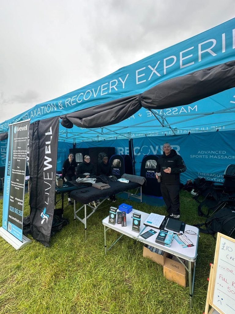 The livewell team ready and waiting to help the wolf runners recover