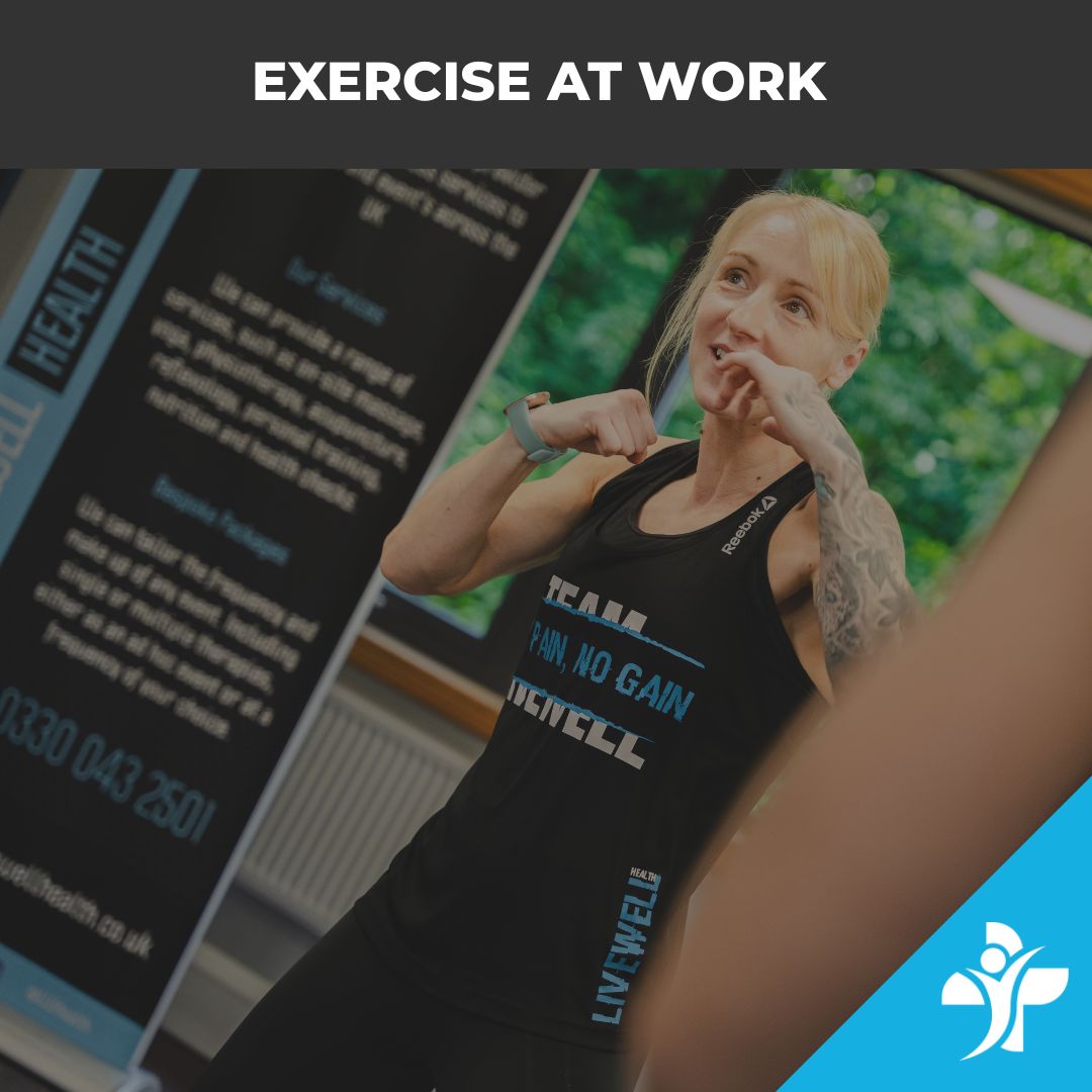 Exercise at work Image