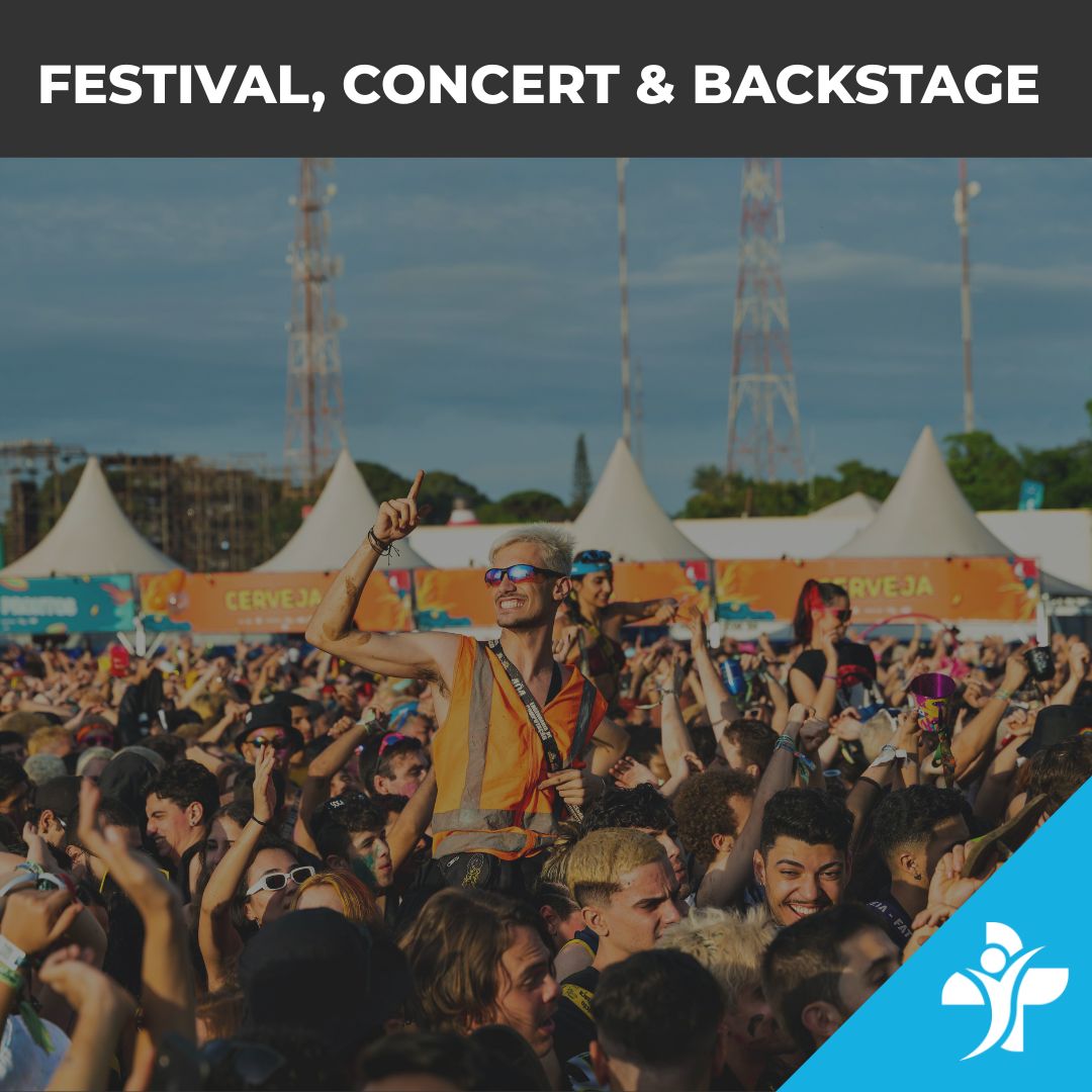 Festival, Concert & Backstage Massage Image